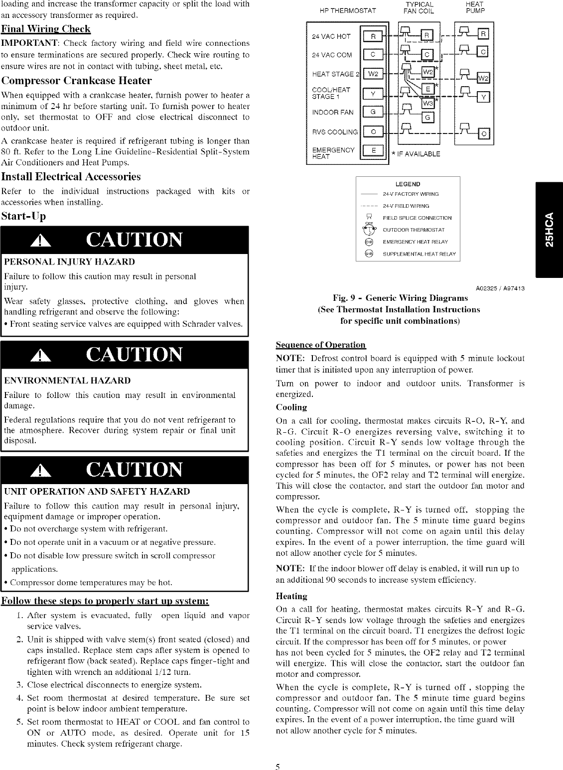 Page 5 of 8 - CARRIER  Air Conditioner/heat Pump(outside Unit) Manual L0801361