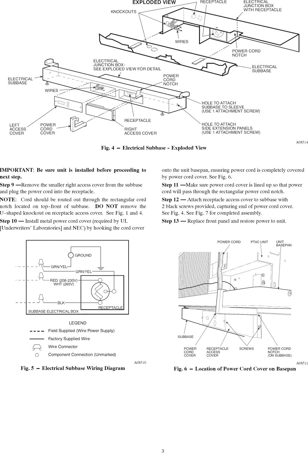 Page 3 of 4 - CARRIER  Package Units(both Units Combined) Manual L0812445