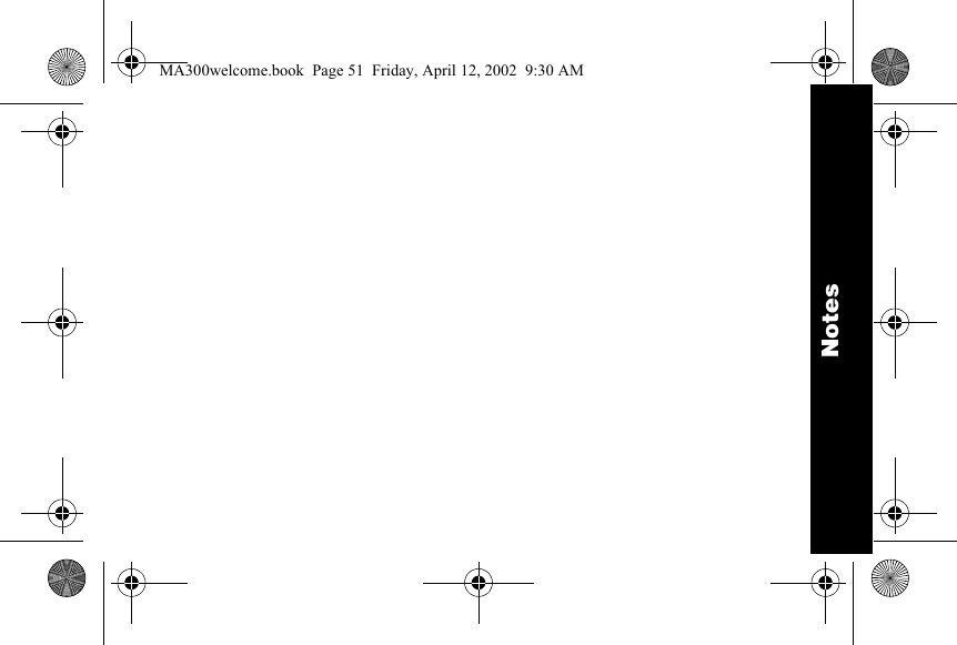 NotesMA300welcome.book  Page 51  Friday, April 12, 2002  9:30 AM