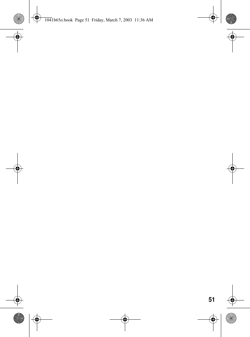 511041b65o.book Page 51 Friday, March 7, 2003 11:36 AM