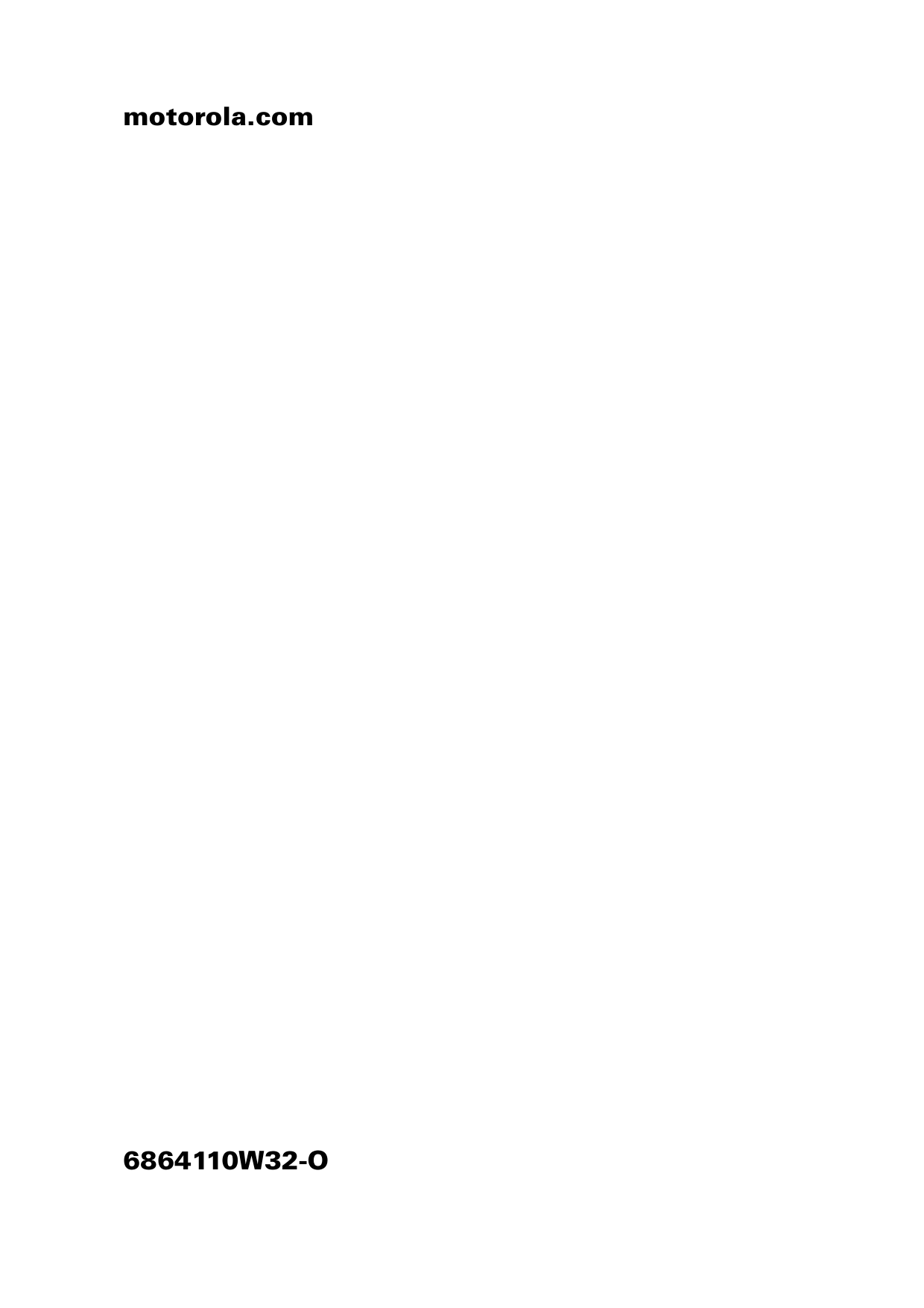 motorola.com6864110W32-O