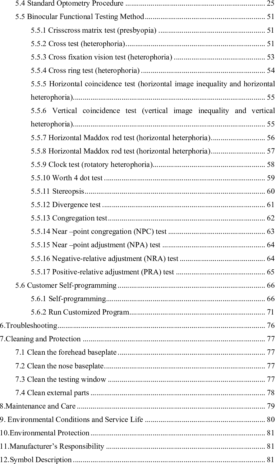 13.Electrical Schematic Diagram ................................................................................... 8214.Electromagnetic Compatibility .................................................................................. 83