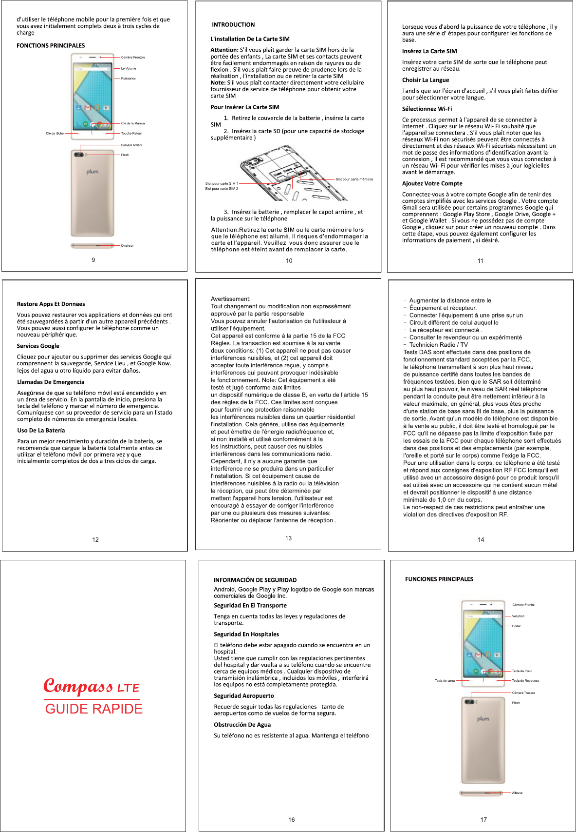 Page 2 of CLC Z517 Compass LTE User Manual 