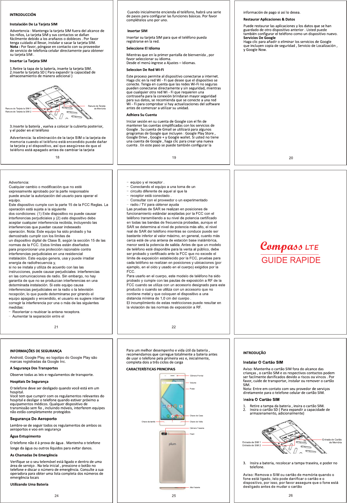 Page 1 of CLC Z517 Compass LTE User Manual 