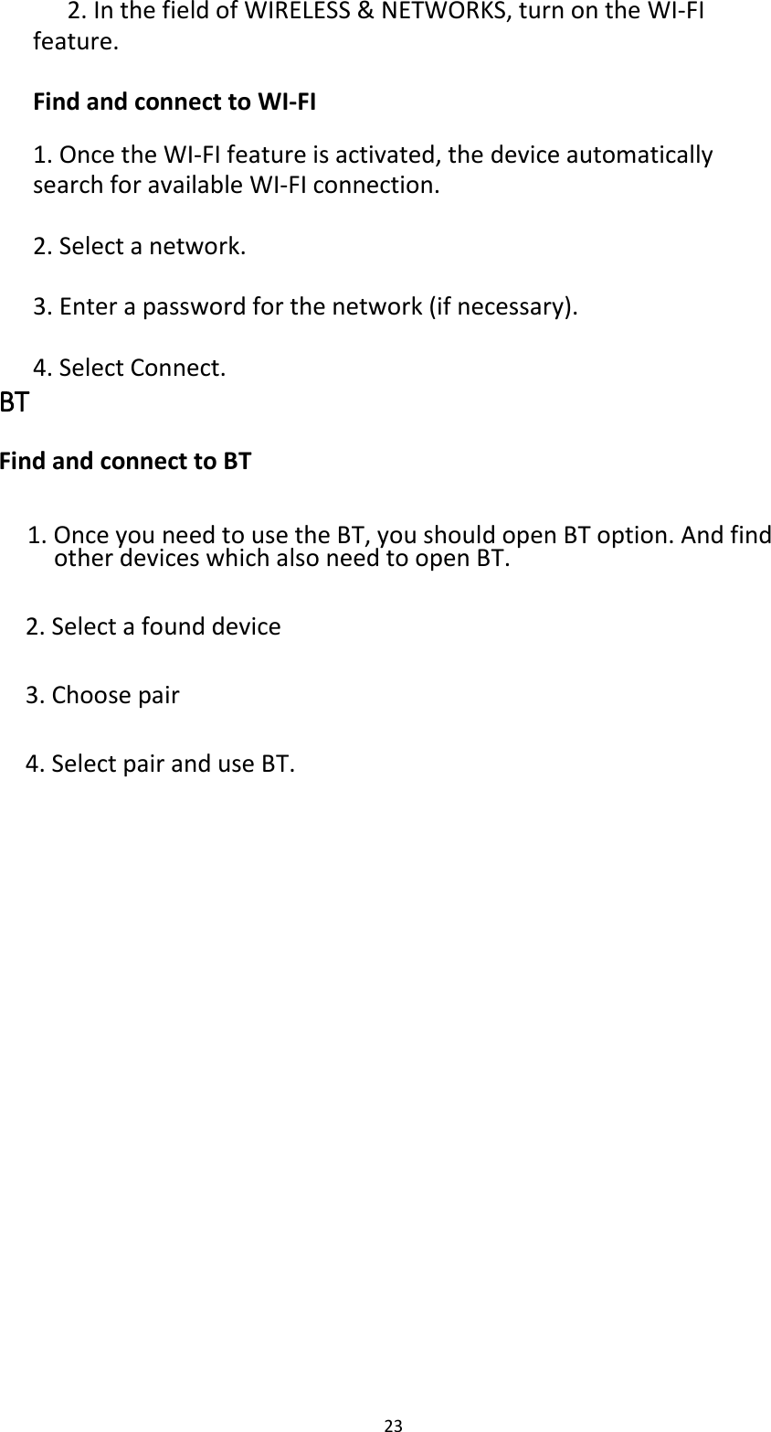 Page 23 of CLC Z623 Phantom User Manual