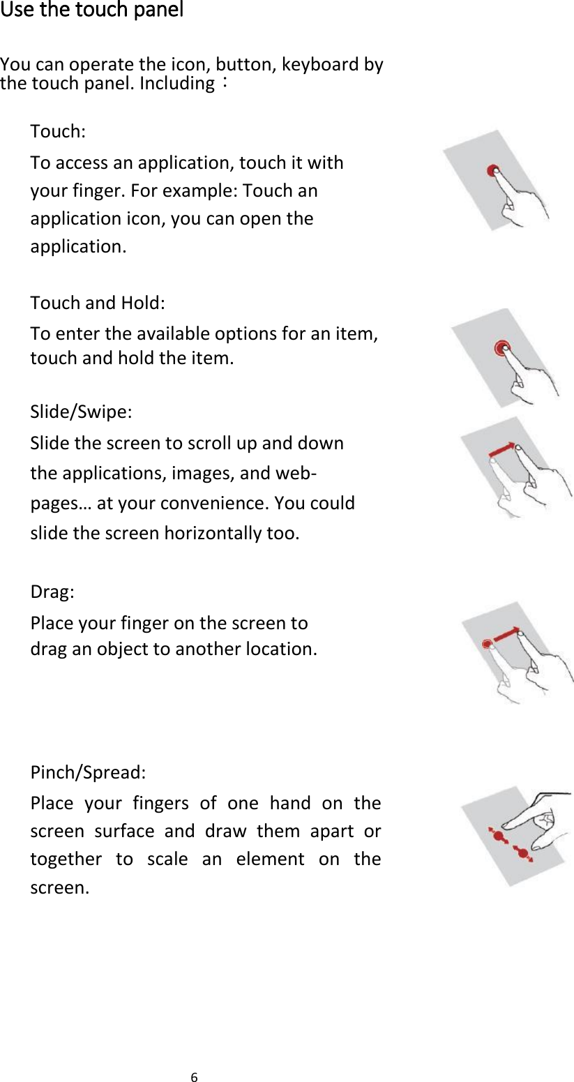 Page 6 of CLC Z623 Phantom User Manual