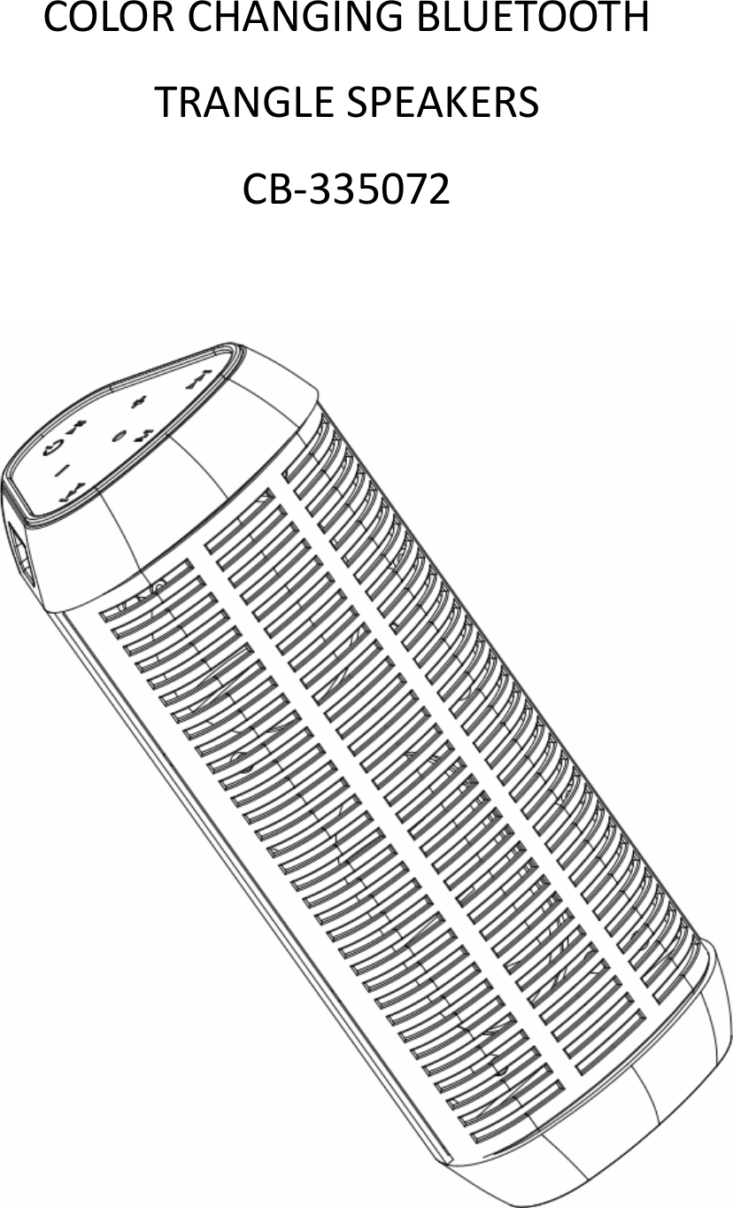   COLORCHANGINGBLUETOOTHTRANGLESPEAKERSCB‐335072