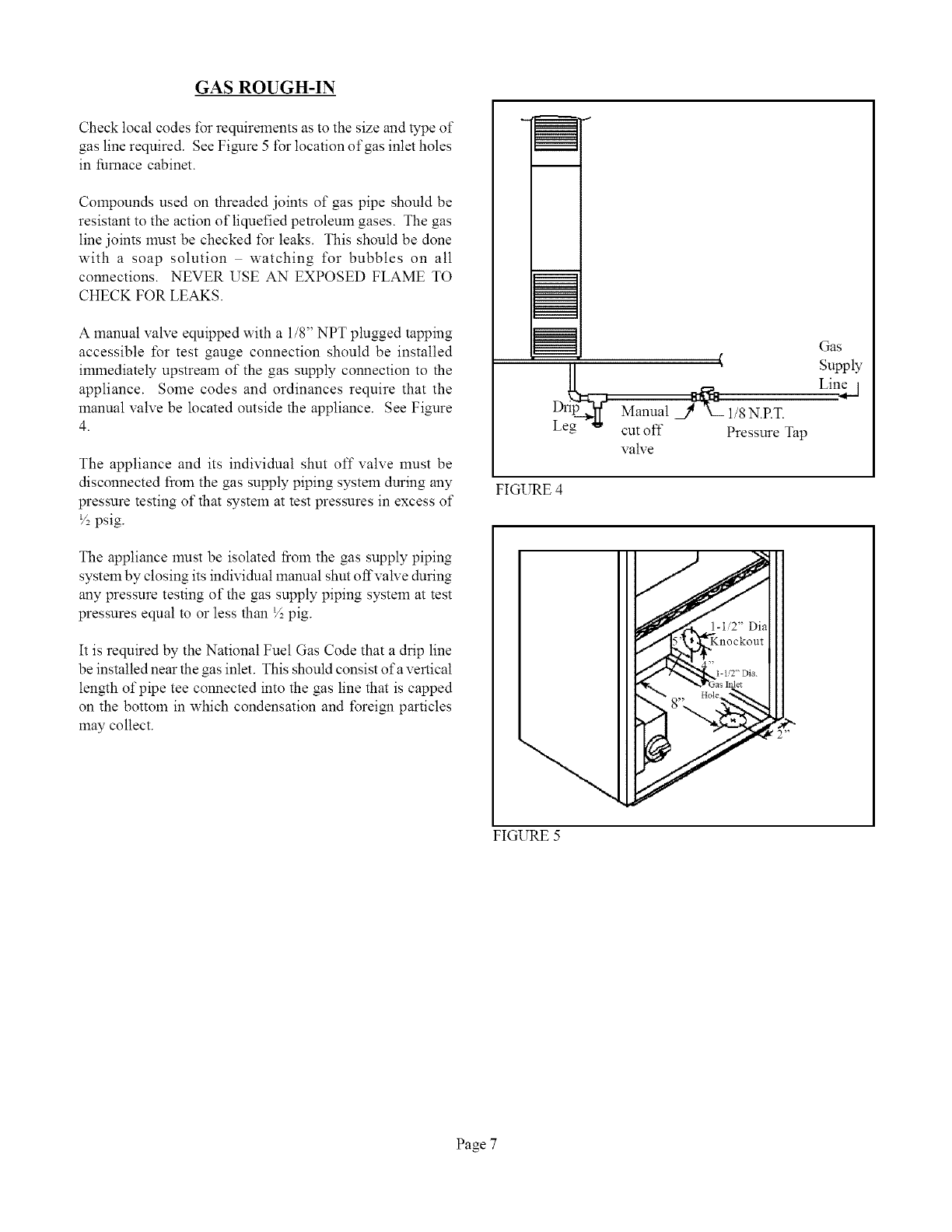 COZY Furnace Wall Manual L0805260