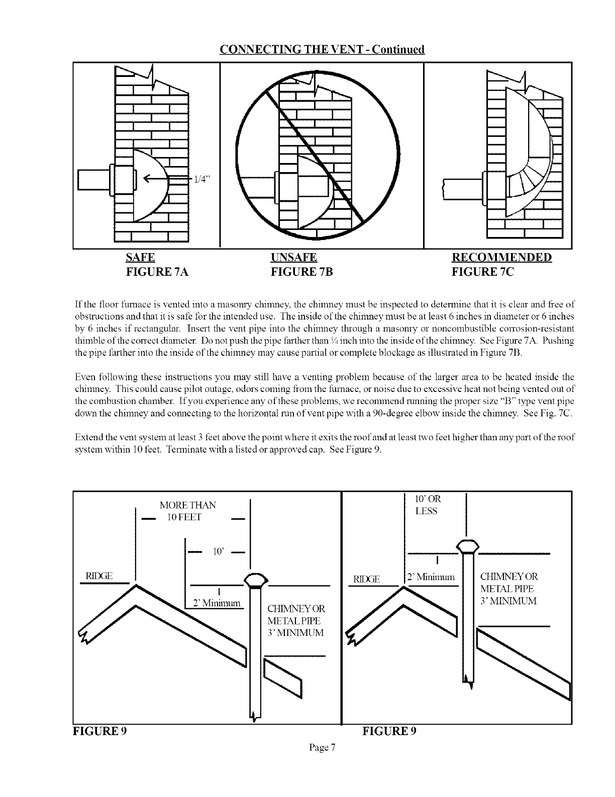 COZY Furnace Floor Manual L0805264