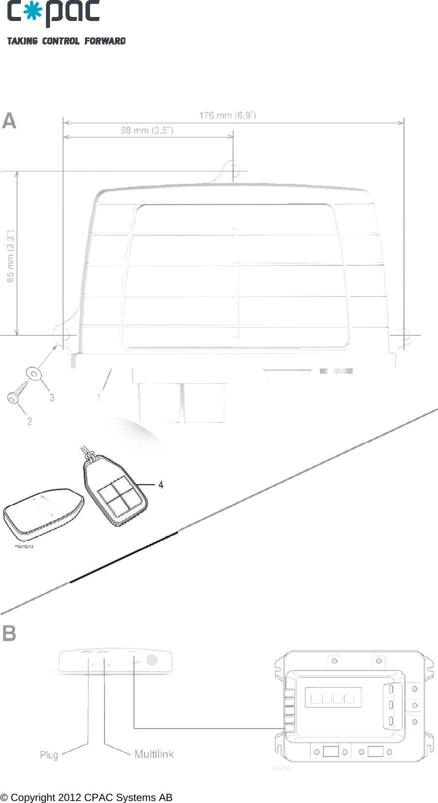  &copy; Copyright 2012 CPAC Systems AB      