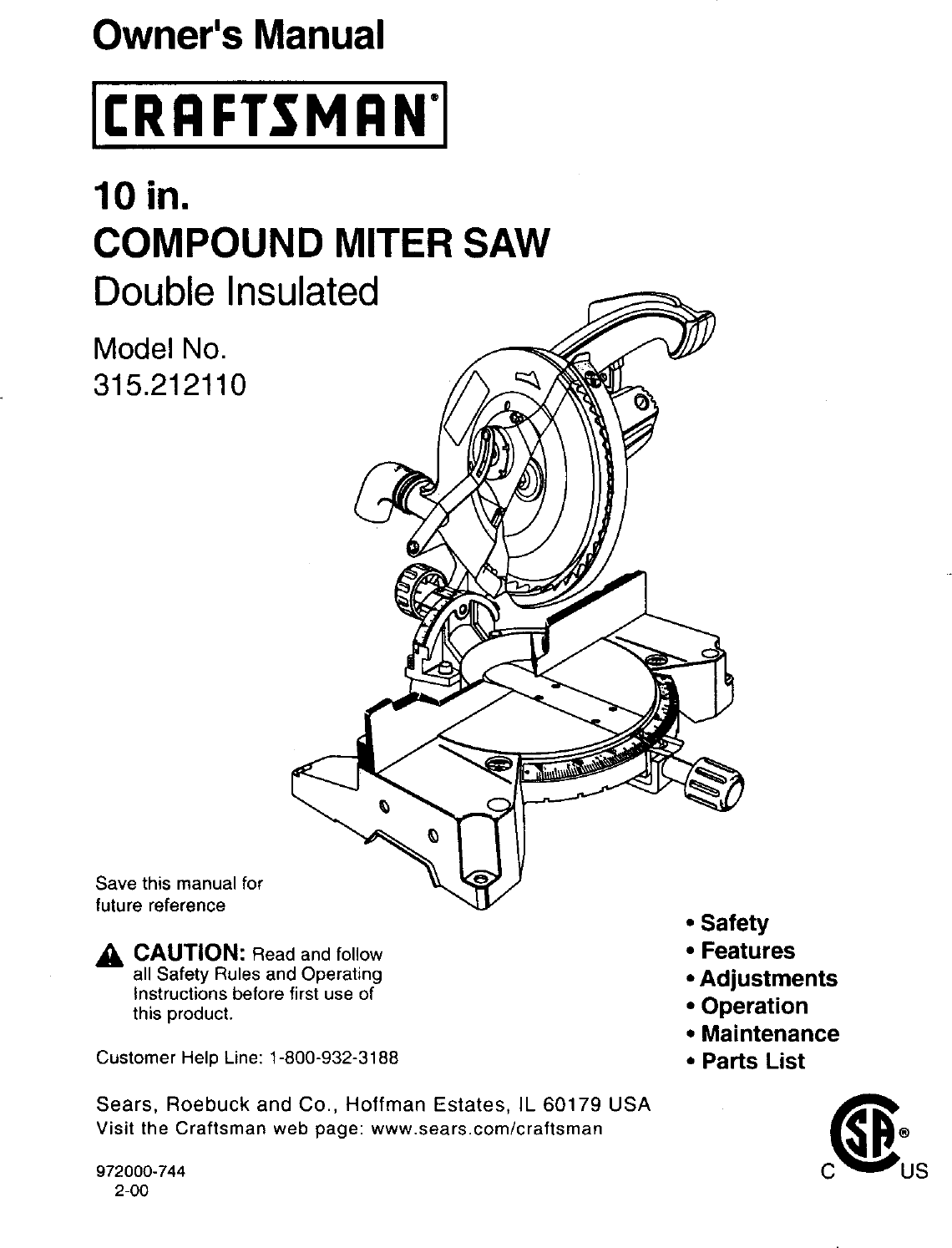 craftsman-miter-saw-manual-l0050195