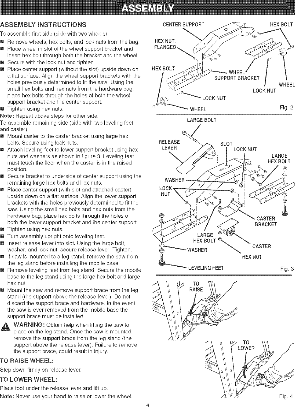 CRAFTSMAN Grinder Bench Accessories Manual L0406527