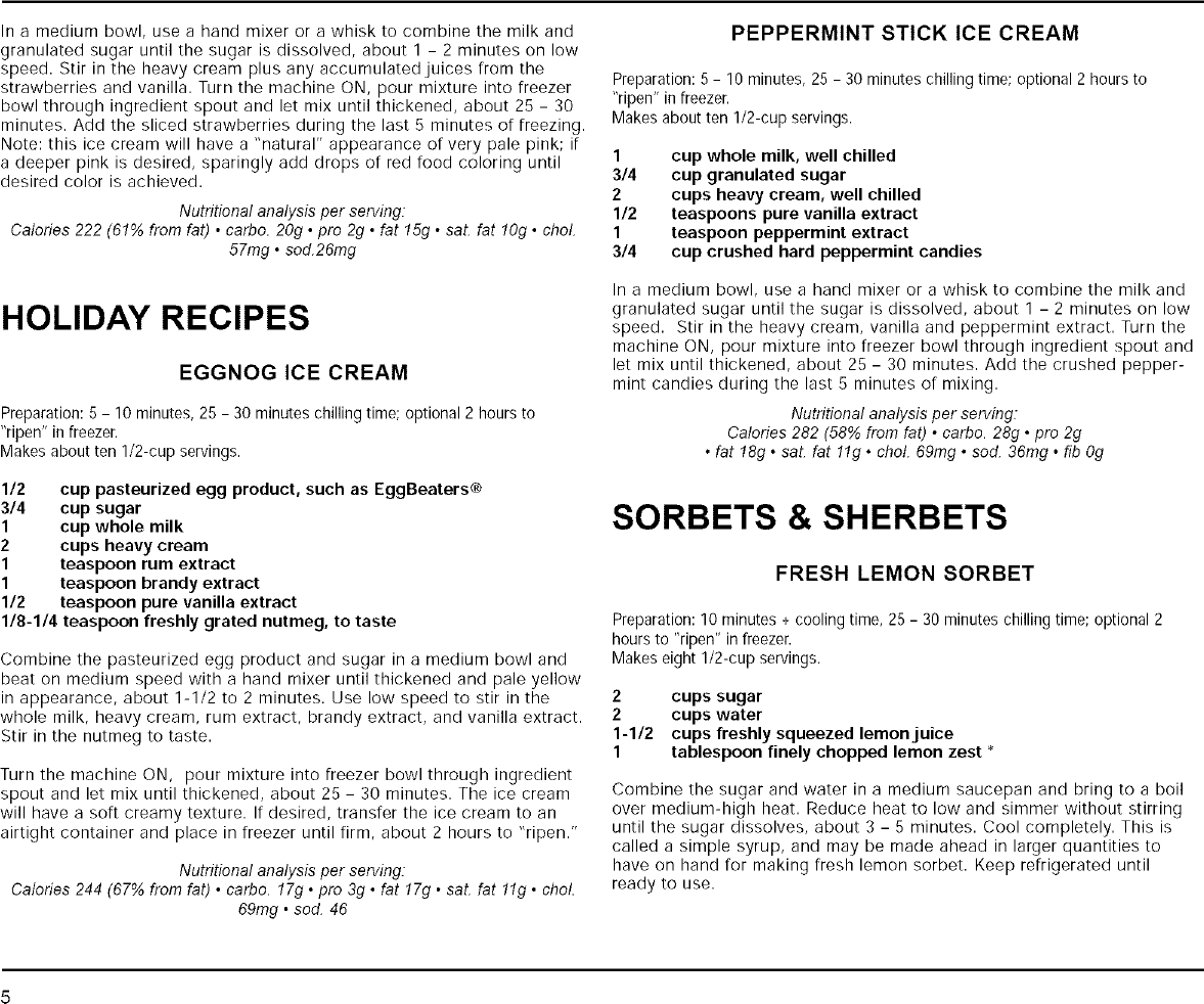 Page 6 of 12 - CUISINART  Yogurt Maker Manual L0804189