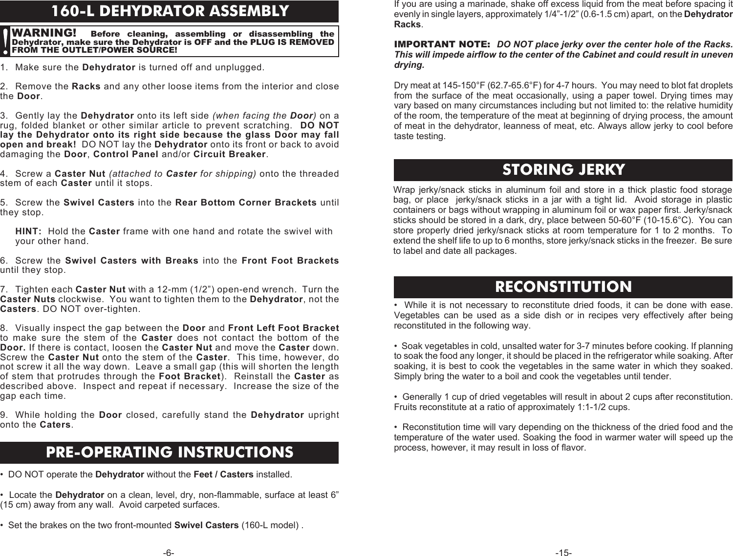 Page 6 of 10 - Cabelas Cabelas-28-0301-Users-Manual- Cabelas-28-0301-users-manual