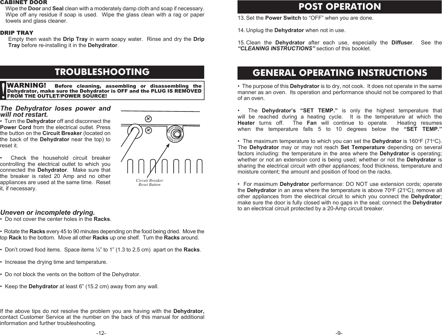 Page 9 of 10 - Cabelas Cabelas-28-0301-Users-Manual- Cabelas-28-0301-users-manual