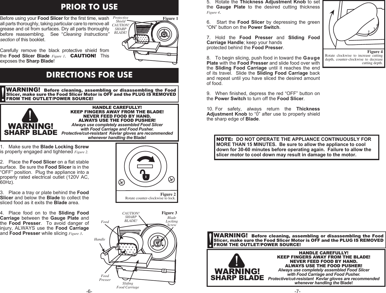 Cabelas Pro 150 Slicer 08 0601 C Users Manual