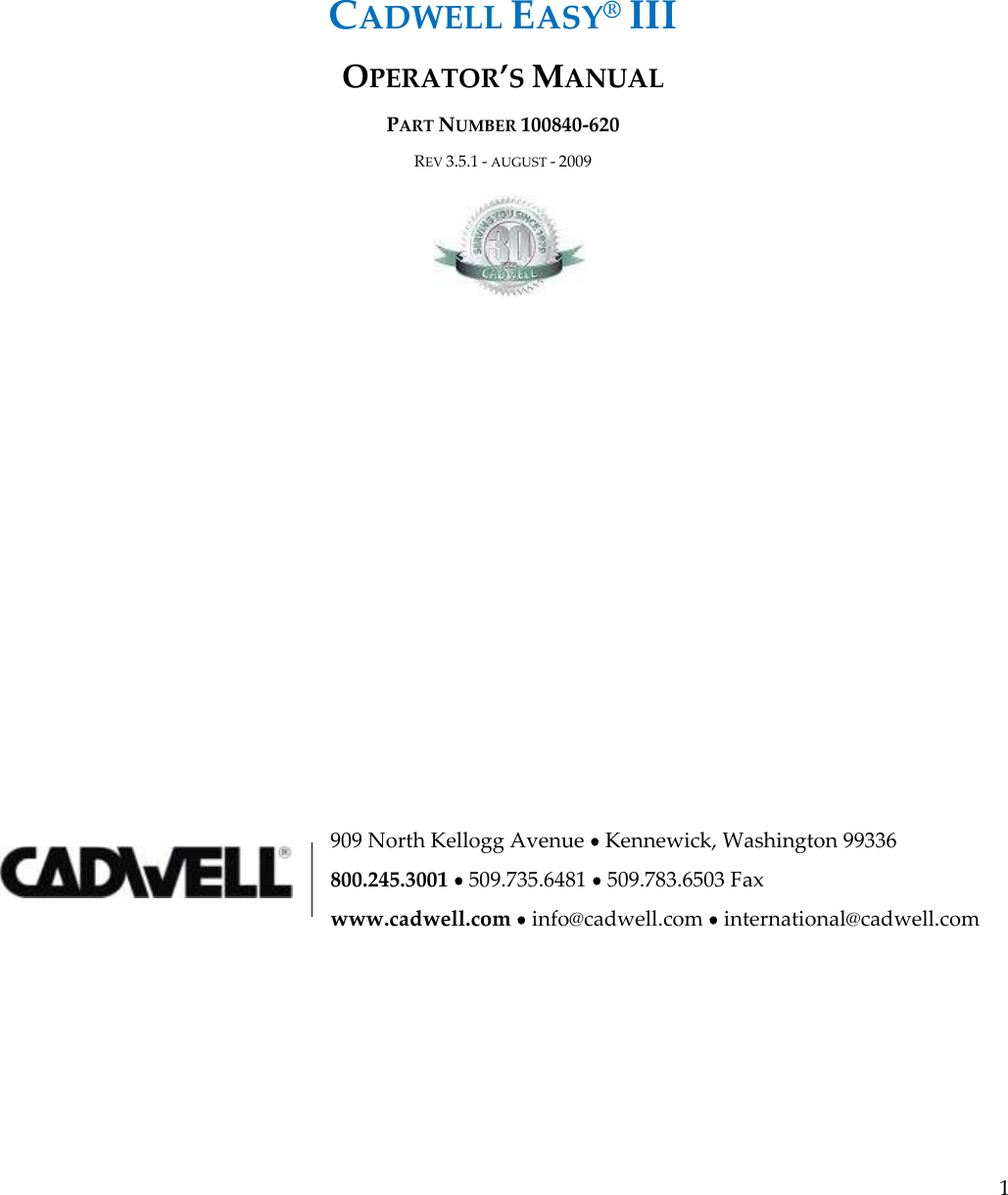 cadwell easy eeg download