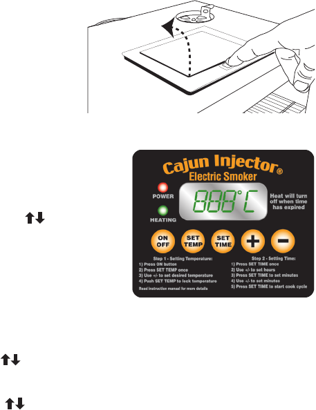 Cajun Injector Electric Smoker Owners Manual 820209 User