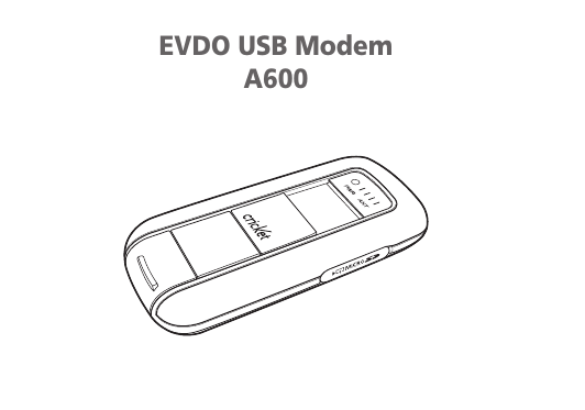 EVDO USB ModemA600
