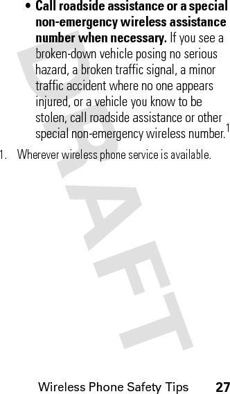 28Wireless Phone Safety Tips