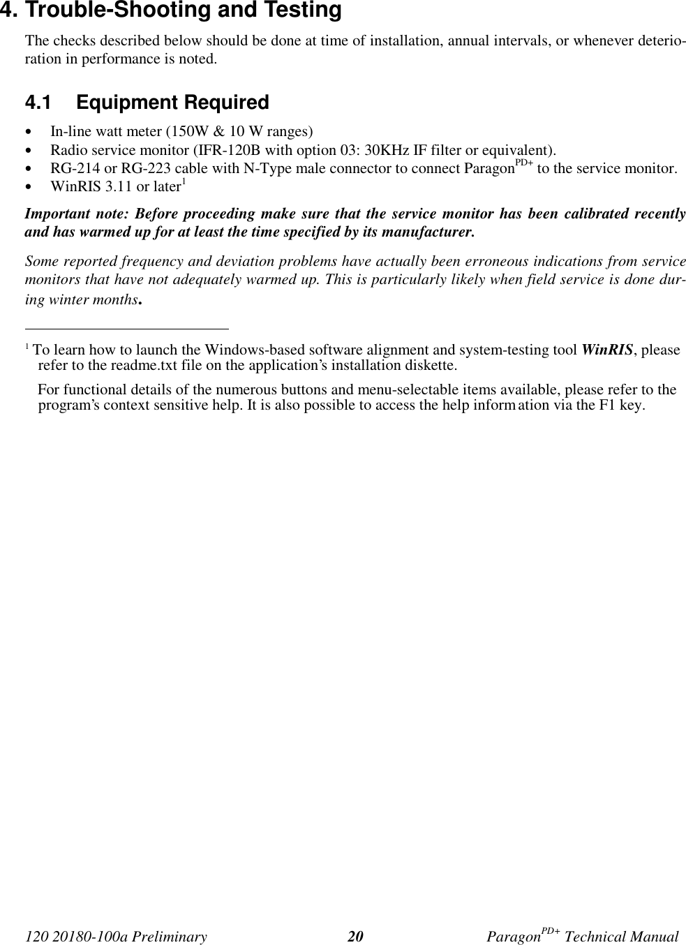 Page 27 of CalAmp Wireless Network BDD4T881-3 ParagonPD User Manual Parg PD  T100a Prelim