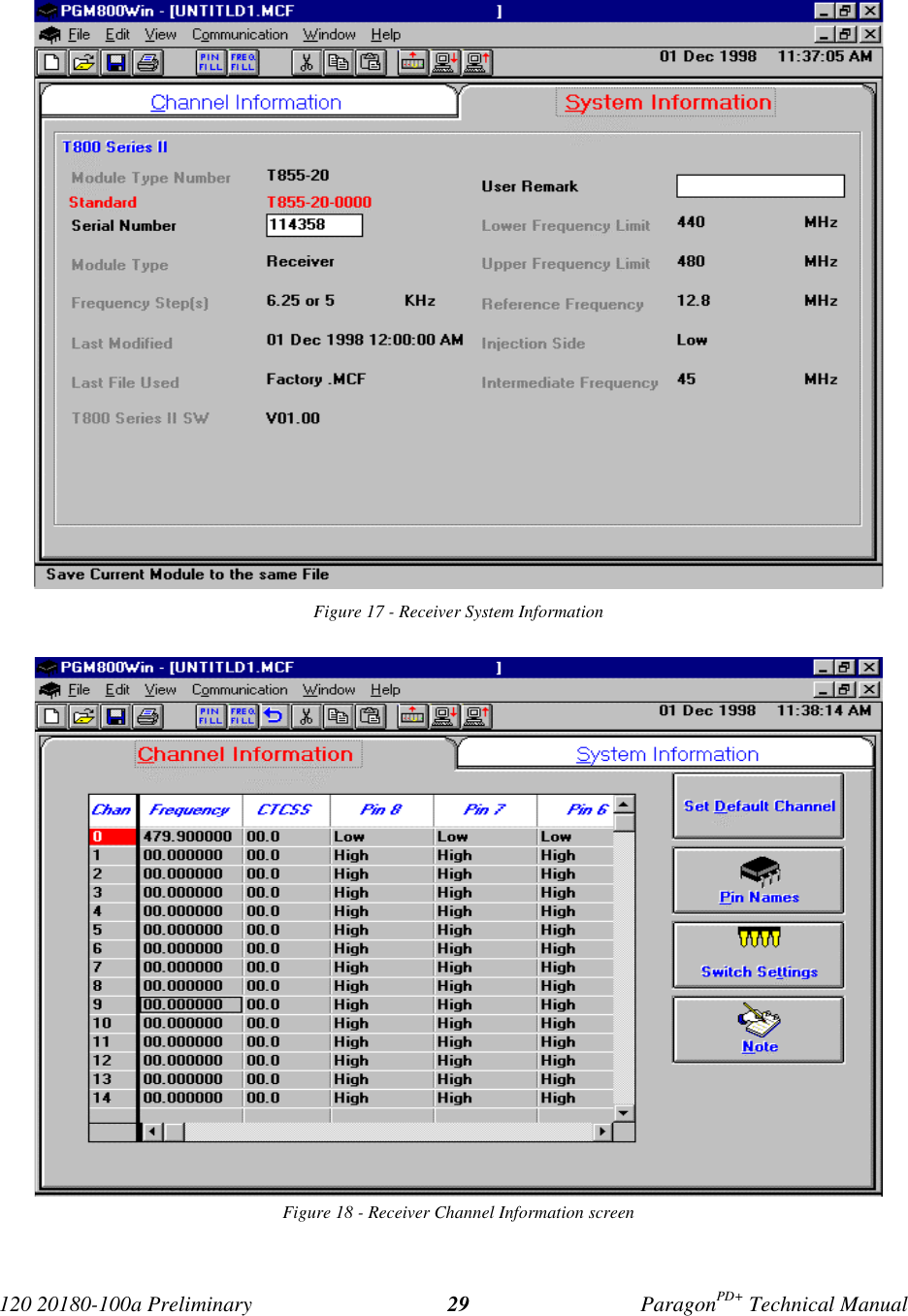 Page 36 of CalAmp Wireless Network BDD4T881-3 ParagonPD User Manual Parg PD  T100a Prelim