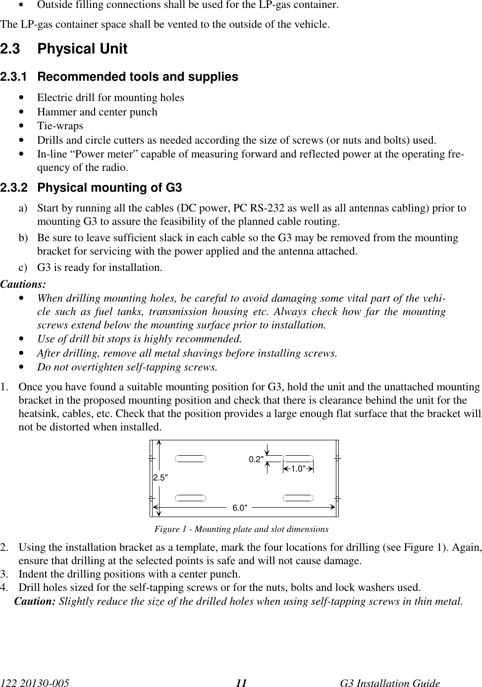 Page 11 of CalAmp Wireless Network GPD9 Gemini User Manual G3 i005 FCC CP2