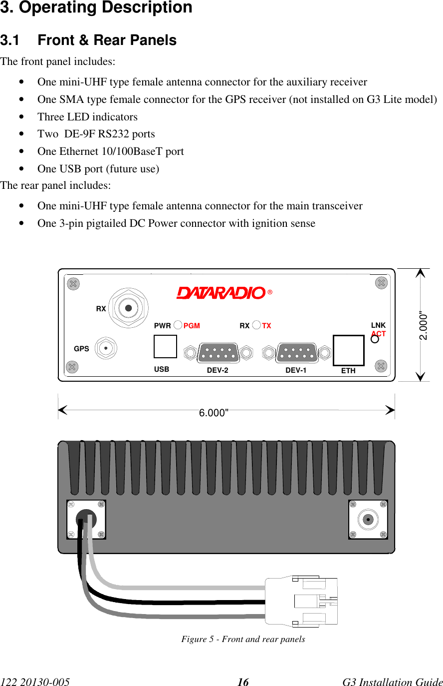 Page 16 of CalAmp Wireless Network GPD9 Gemini User Manual G3 i005 FCC CP2