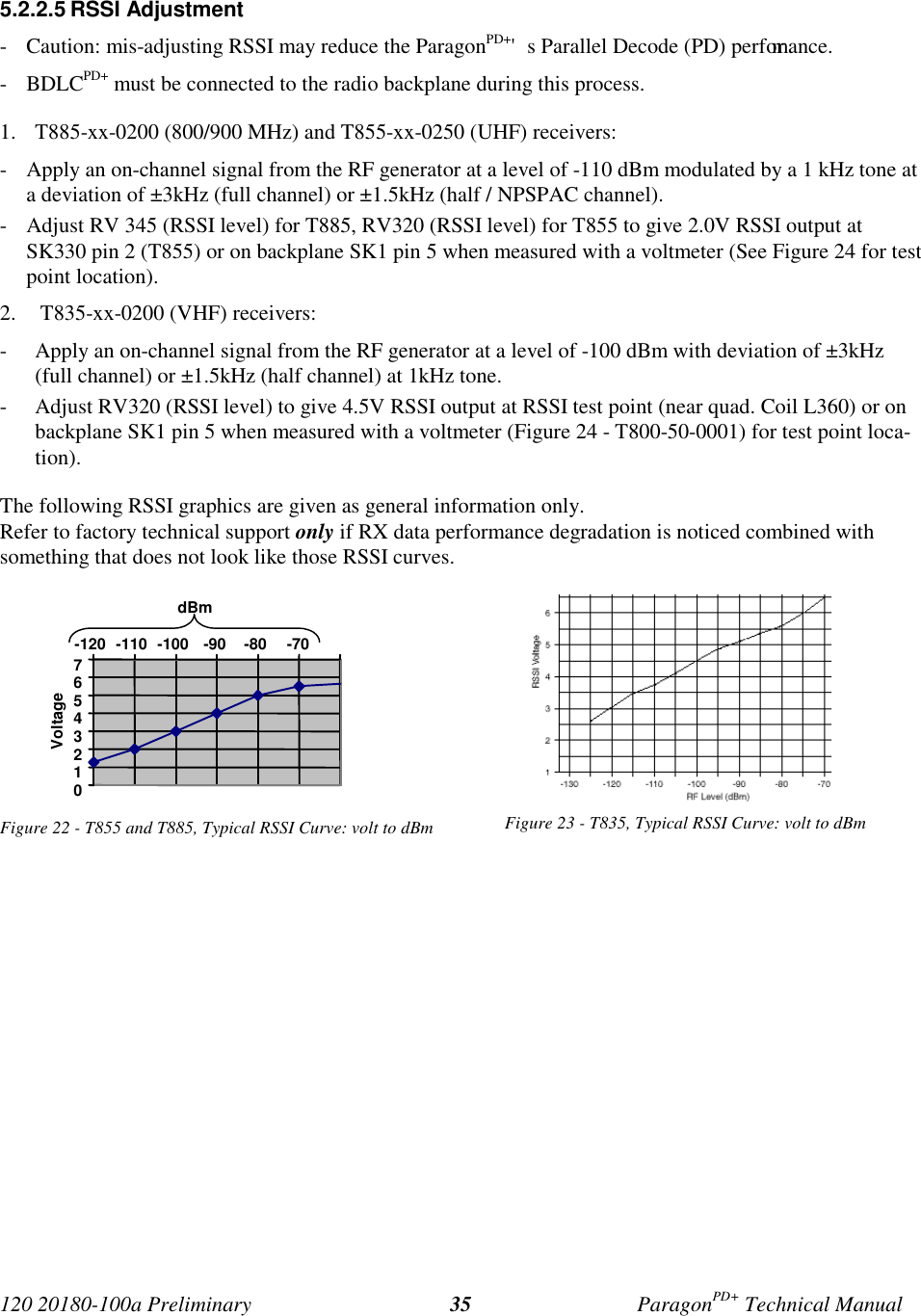 Page 42 of CalAmp Wireless Networks BDD4T85-2 ParagonPD User Manual Parg PD  T100a Prelim