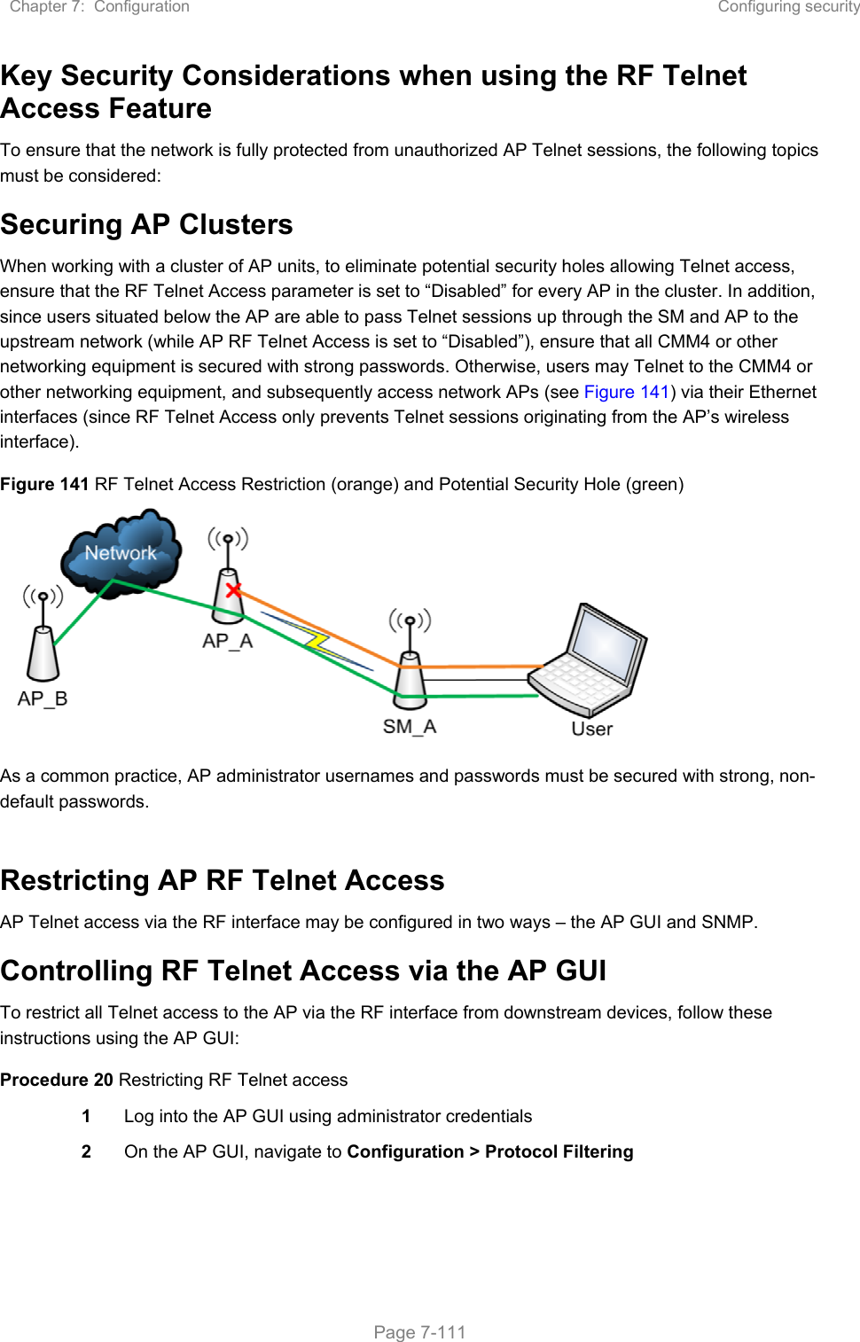 Page 128 of Cambium Networks 50450M 5GHz Point to MultiPoint Multi User MIMO Access Point User Manual PART2