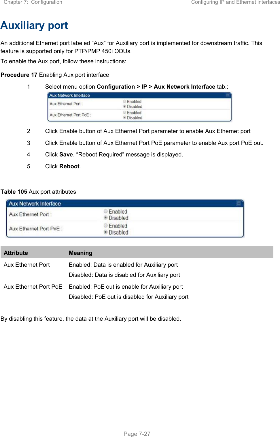 Page 44 of Cambium Networks 50450M 5GHz Point to MultiPoint Multi User MIMO Access Point User Manual PART2