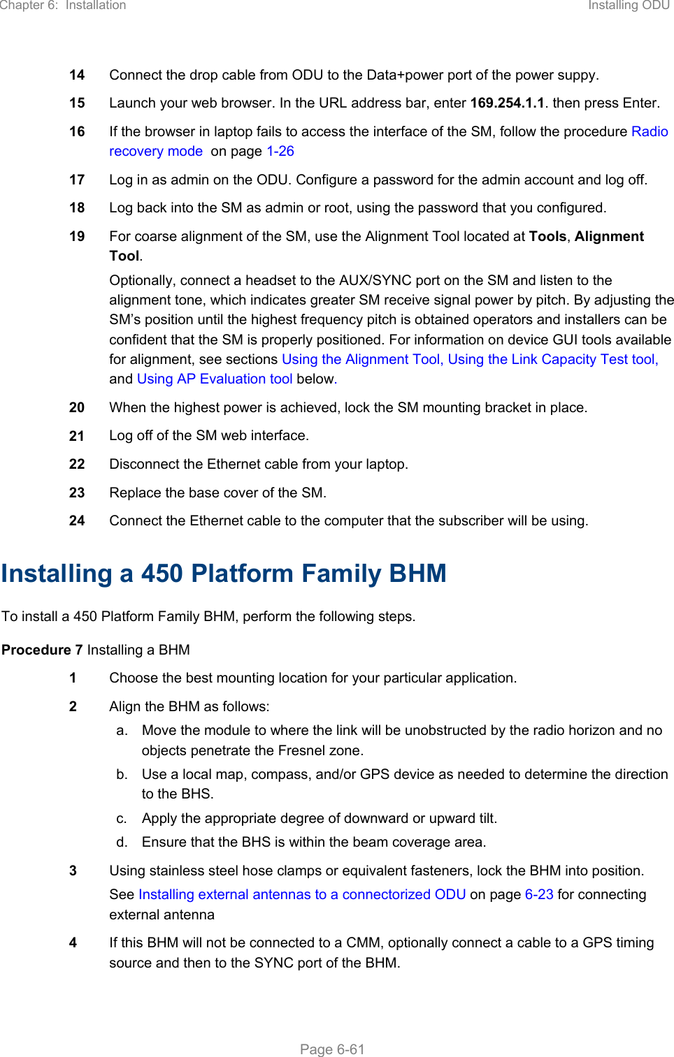 Page 7 of Cambium Networks 50450M 5GHz Point to MultiPoint Multi User MIMO Access Point User Manual PART2