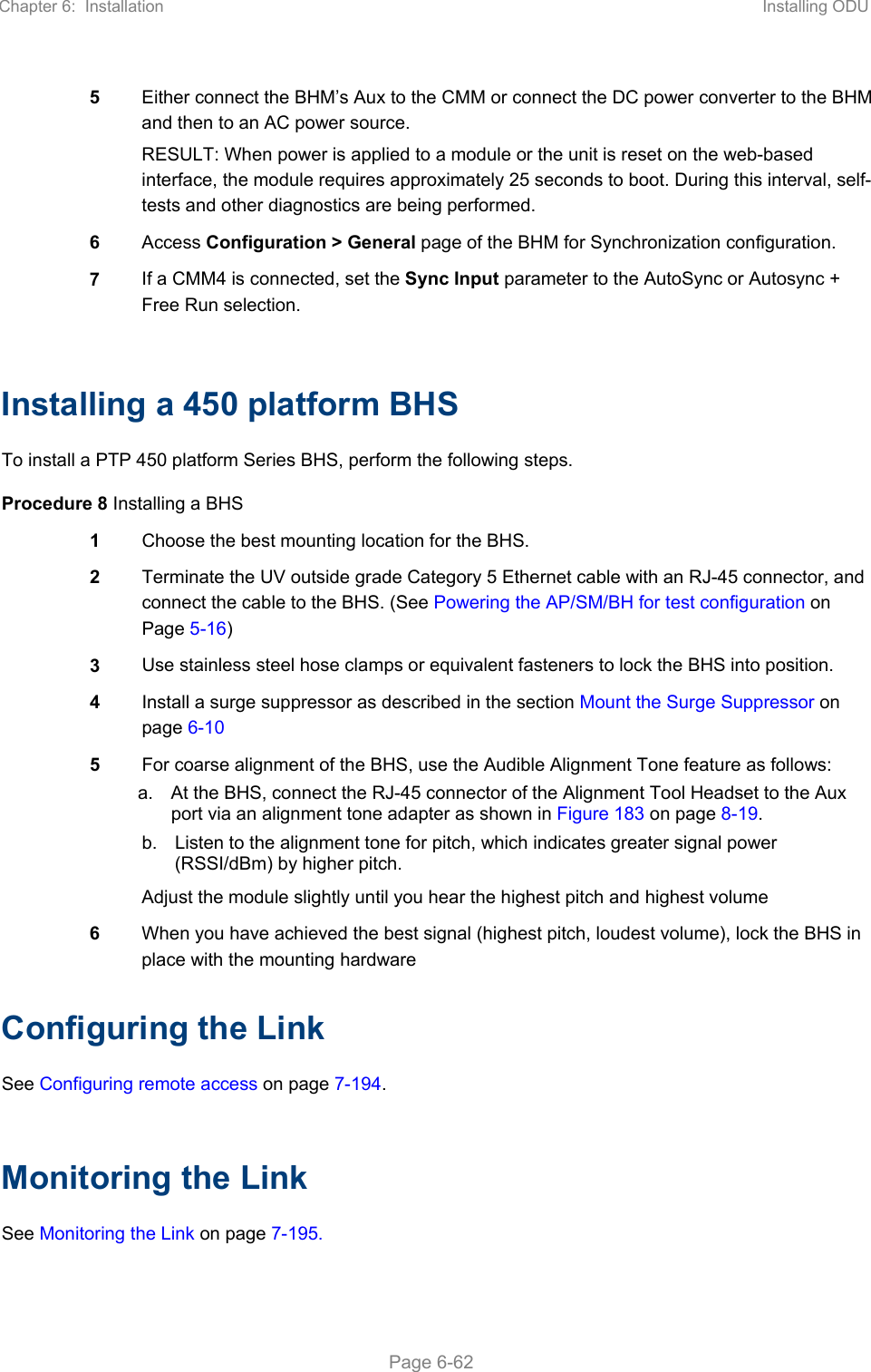 Page 8 of Cambium Networks 50450M 5GHz Point to MultiPoint Multi User MIMO Access Point User Manual PART2