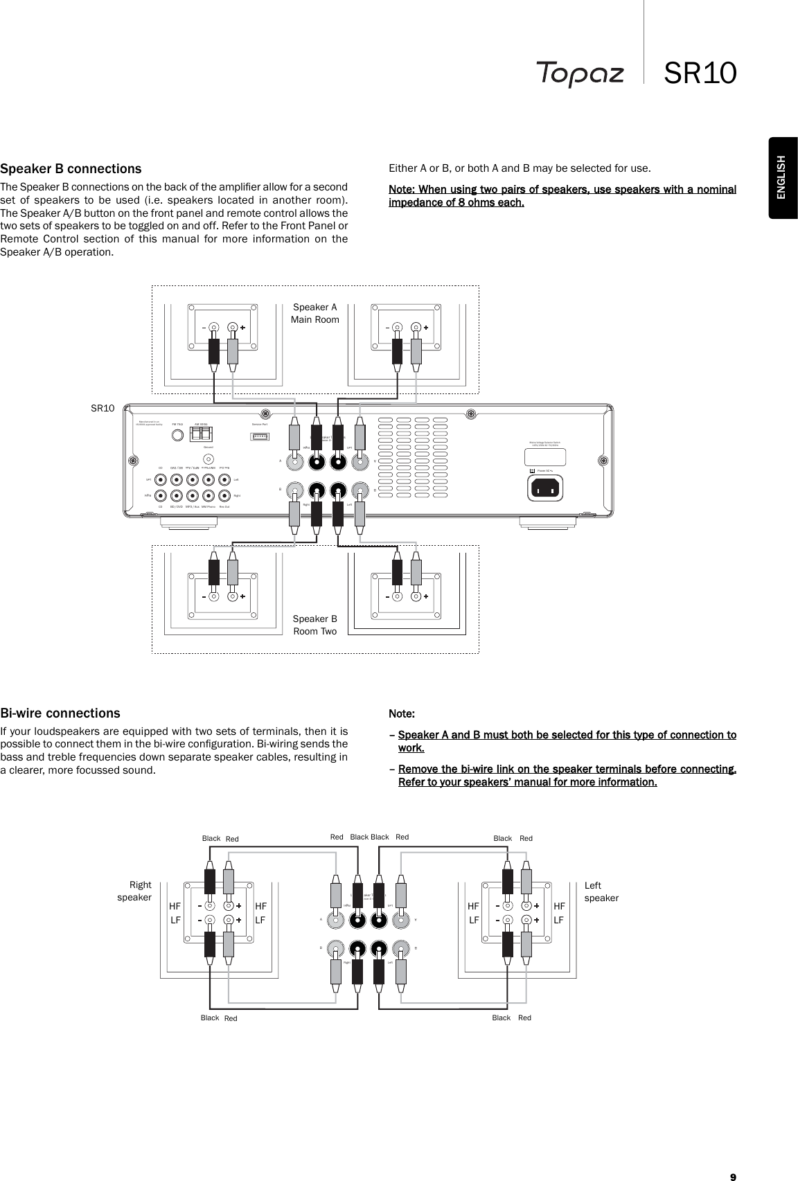 Page 9 of 12 - Cambridge-Audio Cambridge-Audio-Topaz-Sr10-Users-Manual-  Cambridge-audio-topaz-sr10-users-manual