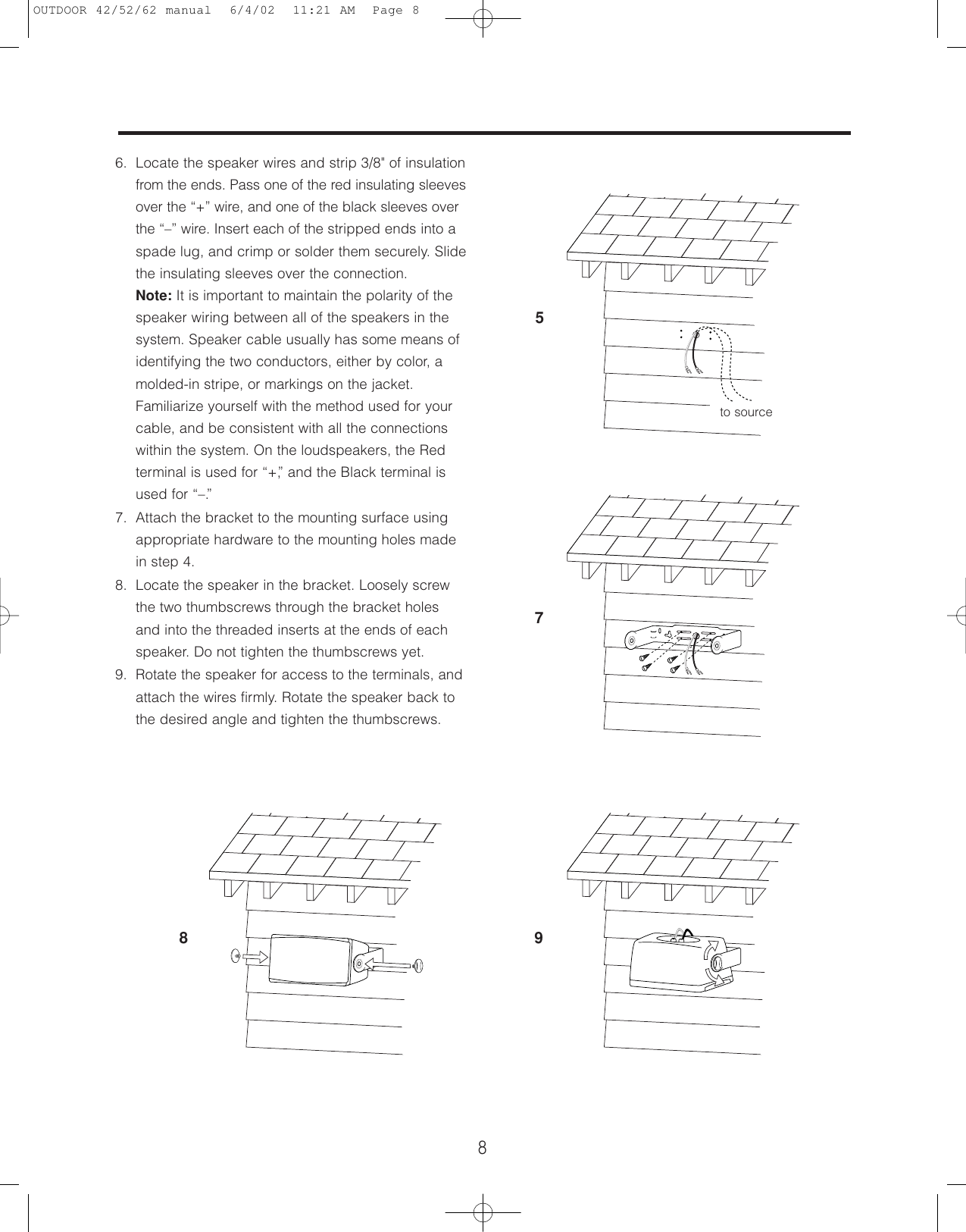 Page 8 of 12 - Cambridge-Soundworks Cambridge-Soundworks-Speaker-Users-Manual-  Cambridge-soundworks-speaker-users-manual