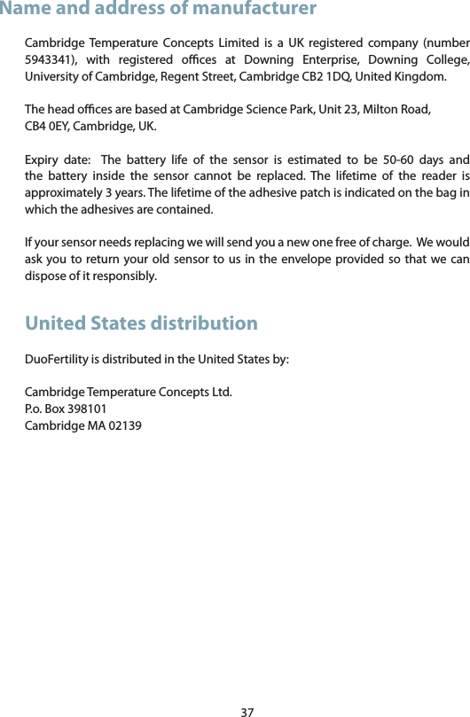 Cambridge Temperature Concepts CTCDFR PHYSIOLOGICAL MONITOR READER User