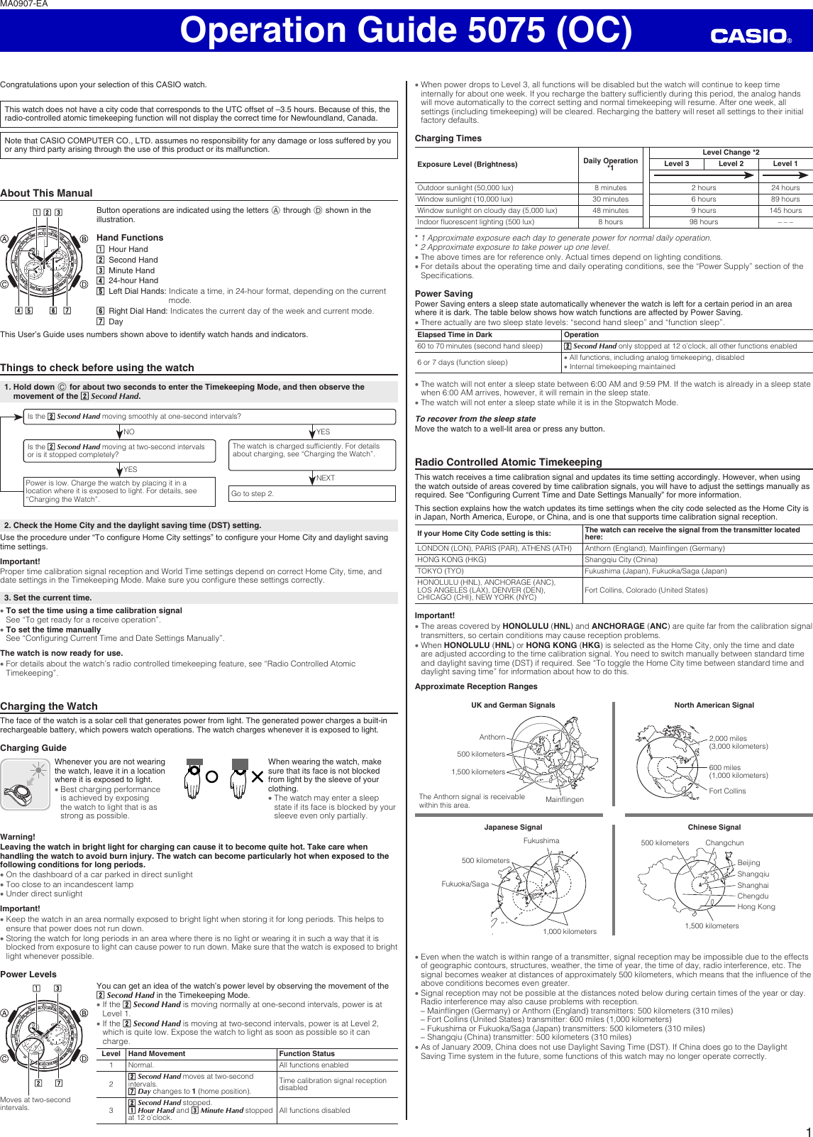 Page 1 of 5 - Canon 5075 QW-5075OC User Manual  To The Ebb4f11e-329d-4c6e-915f-0d9c53269e15