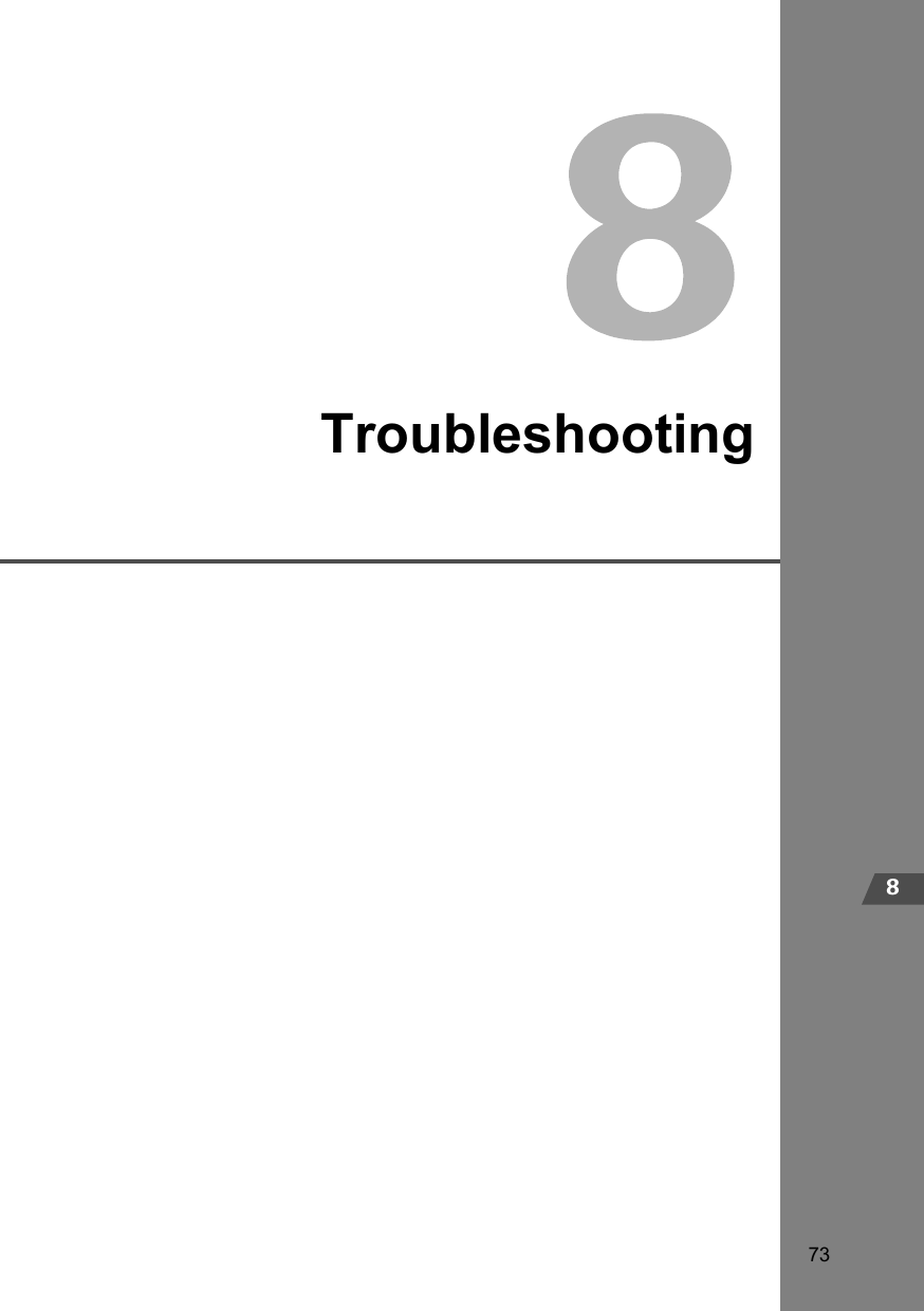 738Troubleshooting