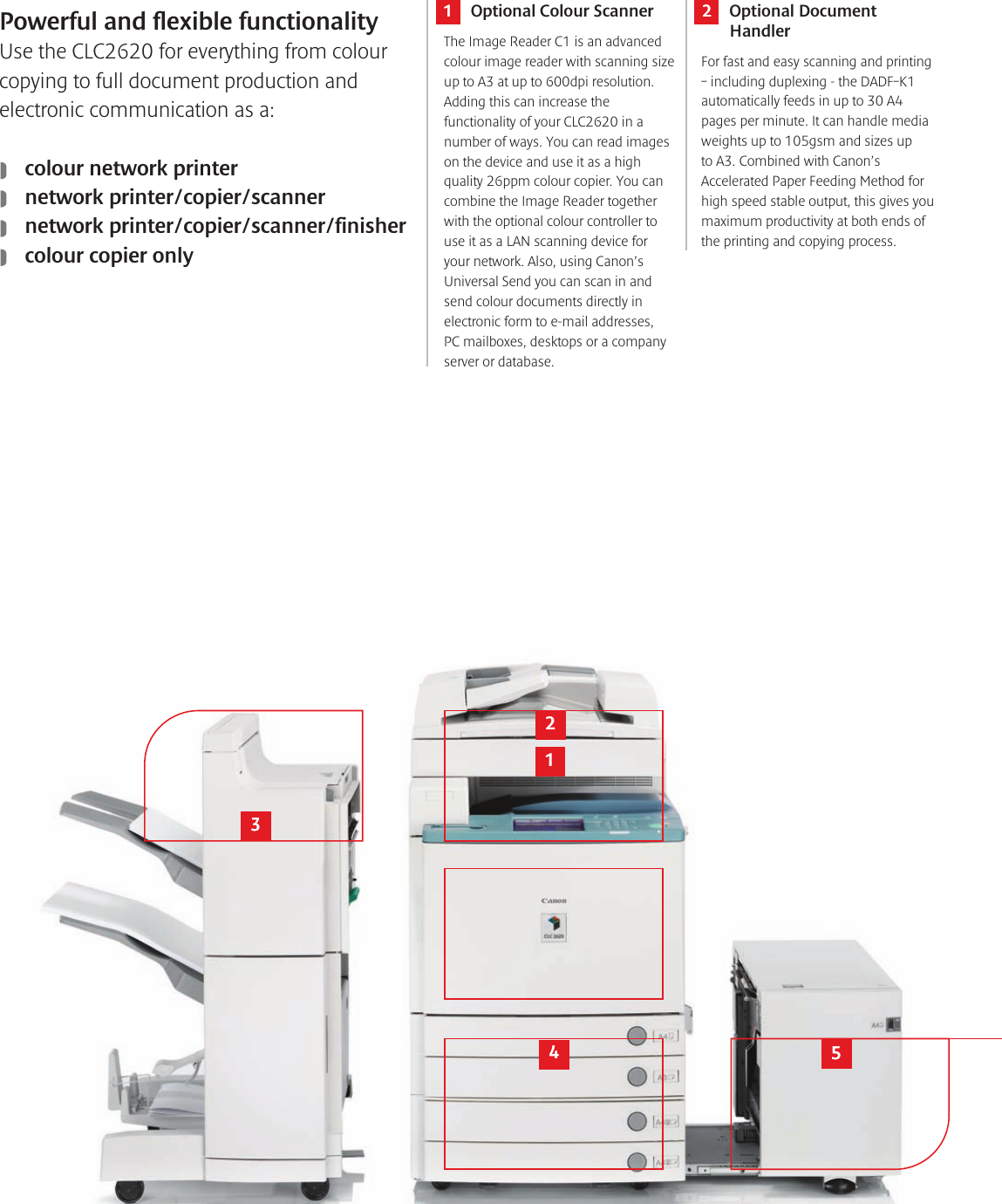 Page 6 of 8 - Canon CLC2620 HiRes User Manual  To The 4cec8a5d-f50b-46cc-86b2-8425214abc7d