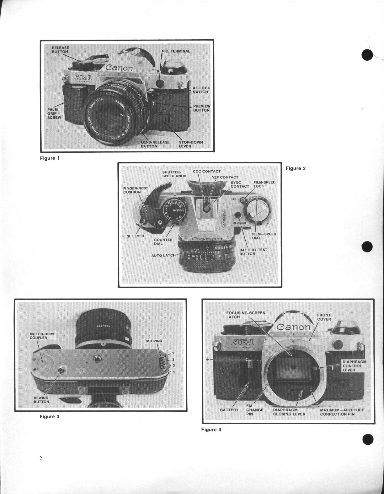 Canon Ae 1 Program Service Manual