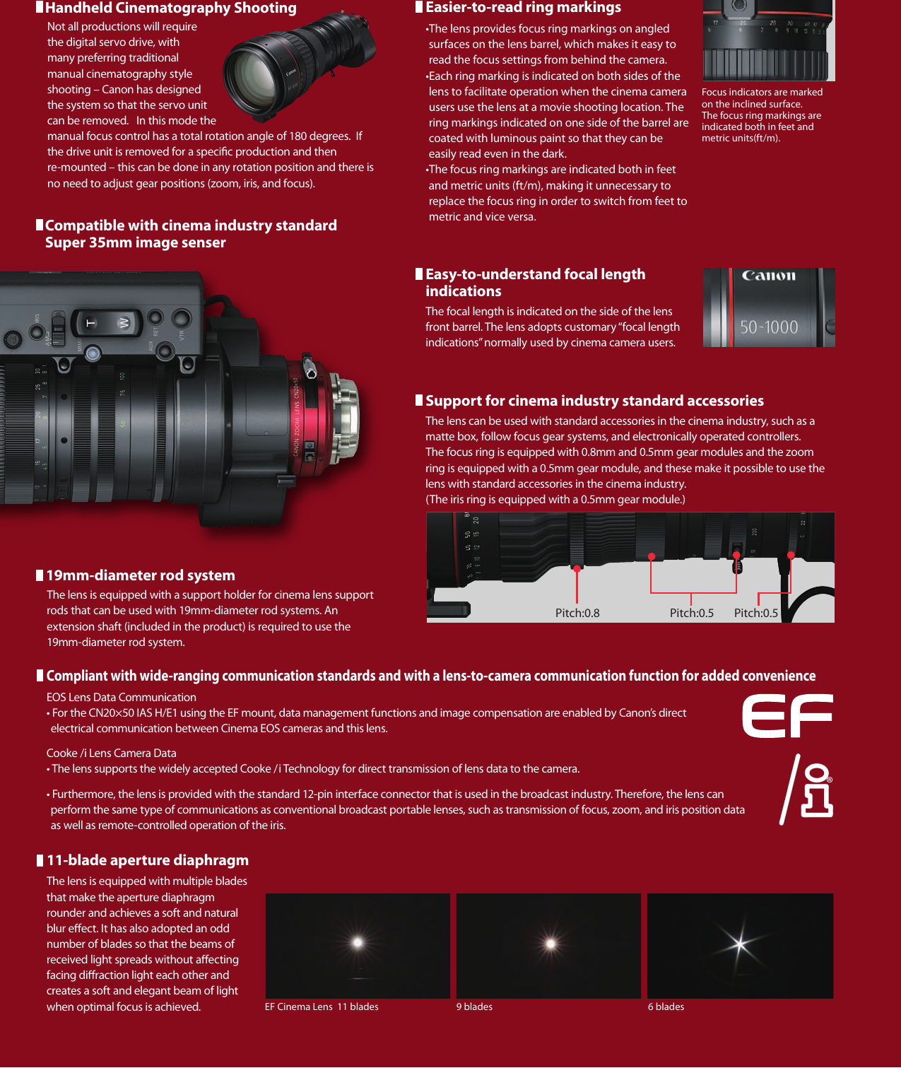 Page 4 of 6 - Canon Canon-Cine-Servo-50-1000Mm-T5-0-8-9-Ef-Owners-Manual-  Canon-cine-servo-50-1000mm-t5-0-8-9-ef-owners-manual