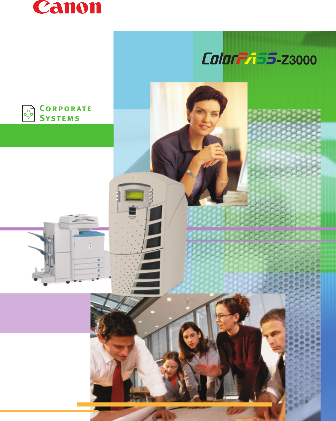 Page 1 of 2 - Canon Canon-Color-Imagerunner-C2620-C3220-Specification-Sheet- ColorPASS Z3000SpecSheet  Canon-color-imagerunner-c2620-c3220-specification-sheet