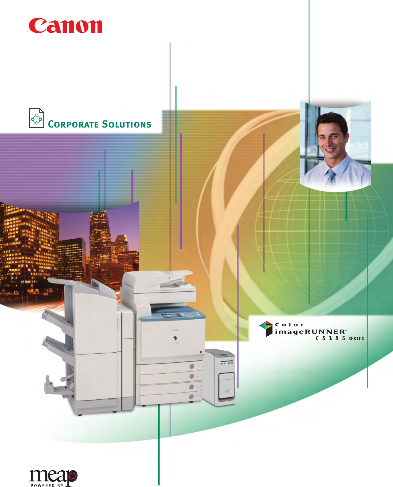 Page 1 of 4 - Canon Canon-Color-Imagerunner-C5185-Specification-Sheet-  Canon-color-imagerunner-c5185-specification-sheet