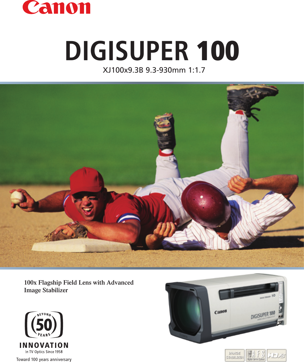 Page 1 of 4 - Canon Canon-Digisuper-100-Product-Brochure-  Canon-digisuper-100-product-brochure