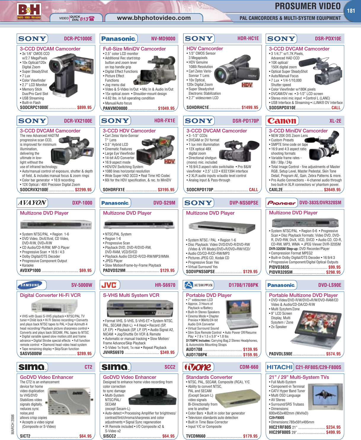 Page 10 of 12 - Canon Canon-Elura-100-Users-Manual- 172-183 ProsumerVideo 03-06  Canon-elura-100-users-manual