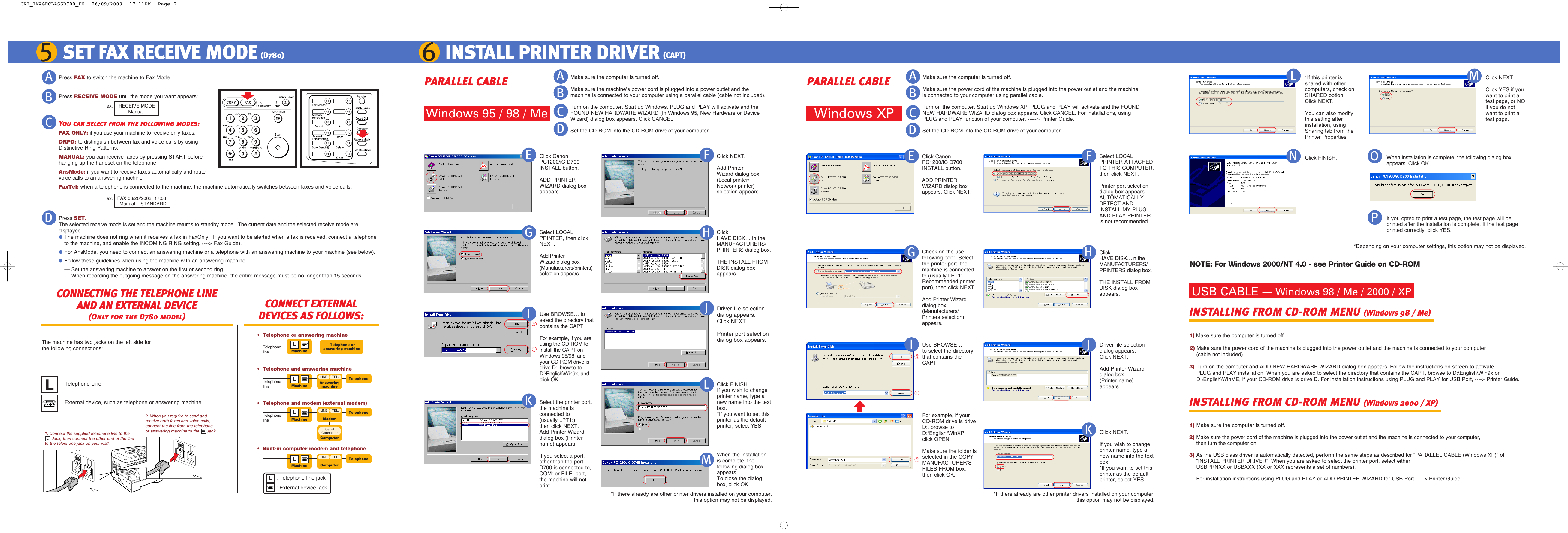 Page 5 of 8 - Canon Canon-Imageclass-D780-Instruction-Guide- CRT_IMAGECLASSD700_EN  Canon-imageclass-d780-instruction-guide