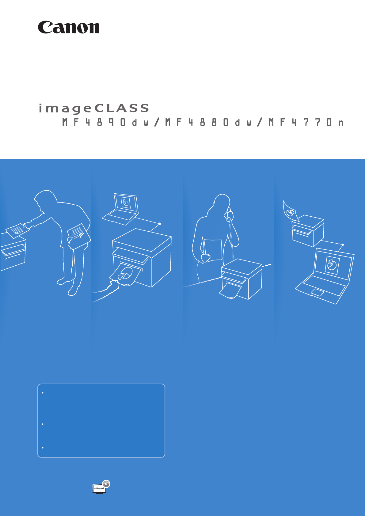 Canon Imageclass Mf4880Dw Operation Manual MF4800/MF4700 Basic Guide