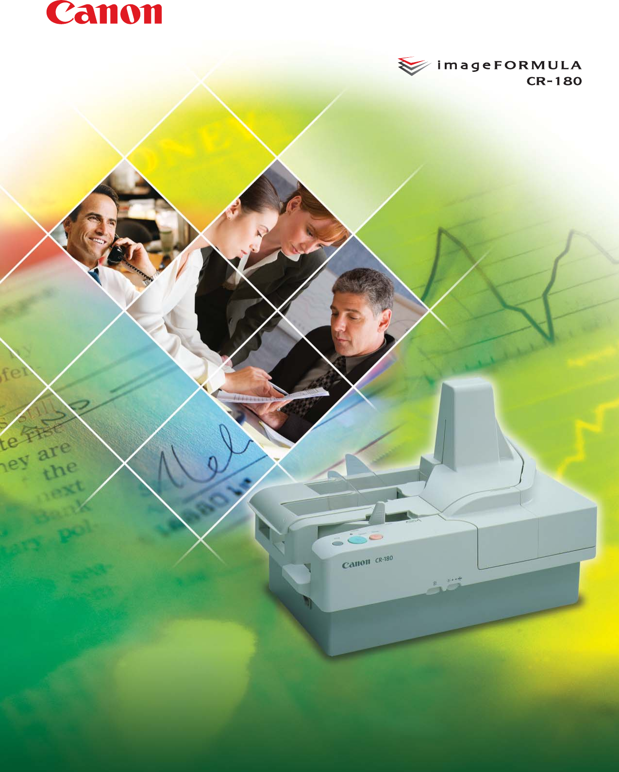 Page 1 of 4 - Canon Canon-Imageformula-Cr-180-Check-Transport-Brochure- IFCR-180Brochure  Canon-imageformula-cr-180-check-transport-brochure