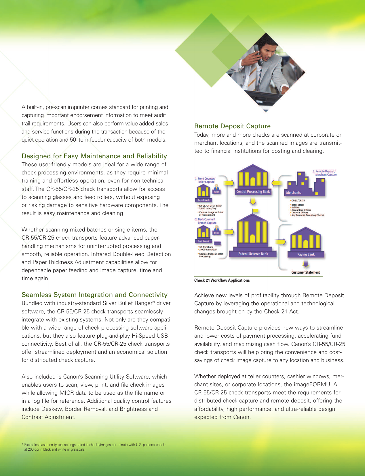 Page 3 of 4 - Canon Canon-Imageformula-Cr-25-Desktop-Check-Scanner-High-Res-Print-Brochure- Ayout 1  Canon-imageformula-cr-25-desktop-check-scanner--print-brochure