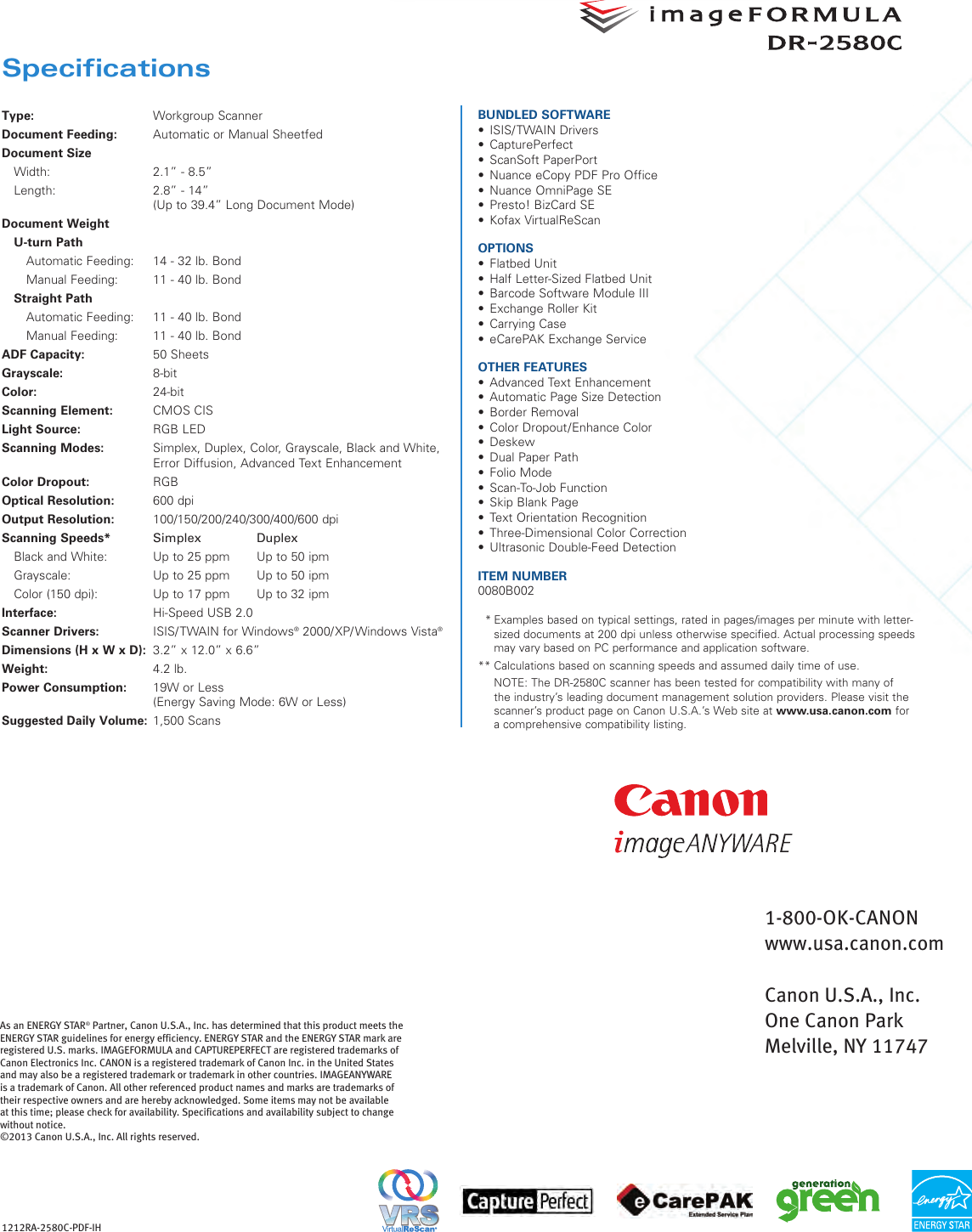 canon scanner software dr-2580c paperport